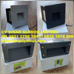 Lampu Tangga LED Kotak 2W dan 5W